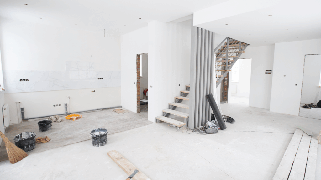 intérieur en rénovation